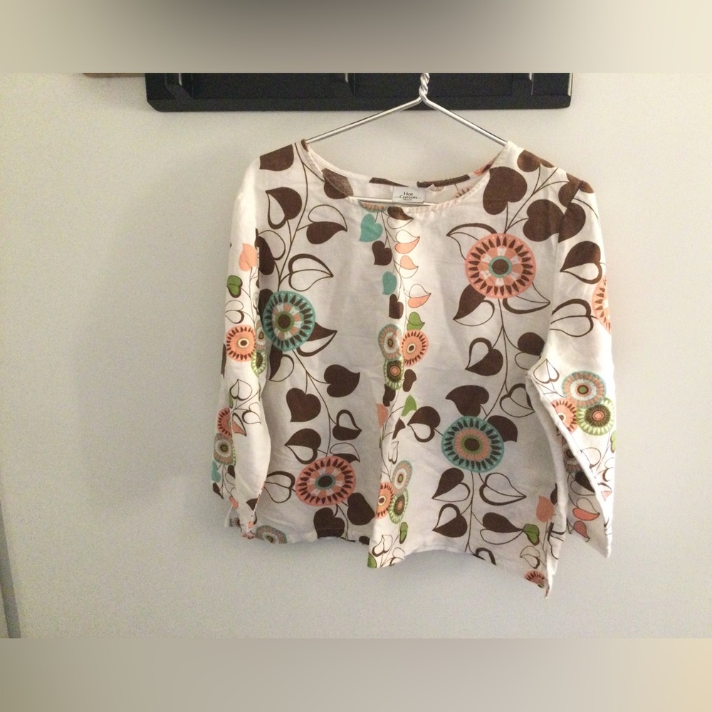 Cute Cotton Crop Top size M